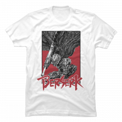 berserk anime t shirt